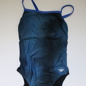 Speedo blue one piece